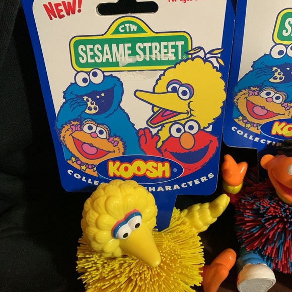 KOOSH - 1996 SESAME STREET KOOSH - COLLECTIBLE CHARACTERS! All Three!! - Picture 3 of 12